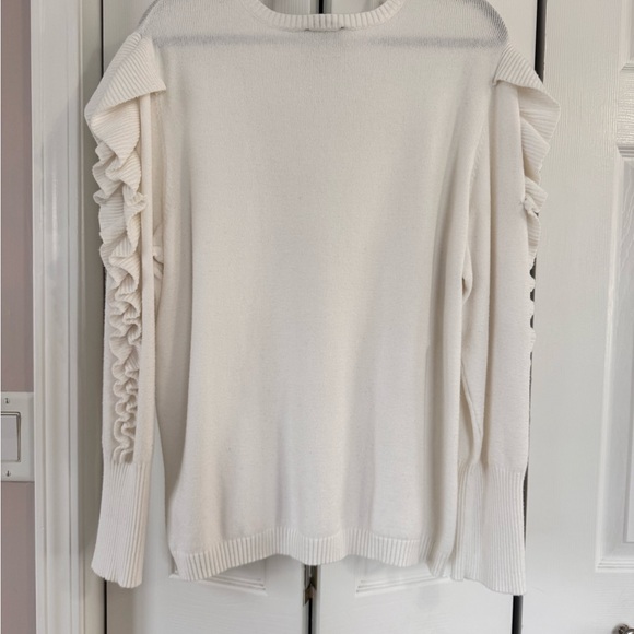 Express Sweater with Ruffle Sleeves - Picture 3 of 3